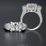 2 Carat Oval Diamond Ring