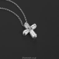 Diamond Cross Pendant (Graff Style)