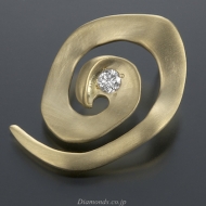 Spiral Diamond Jewelry