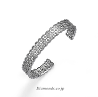 Antique Style Diamond Bangle