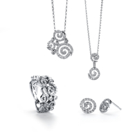 Diamond Swirls